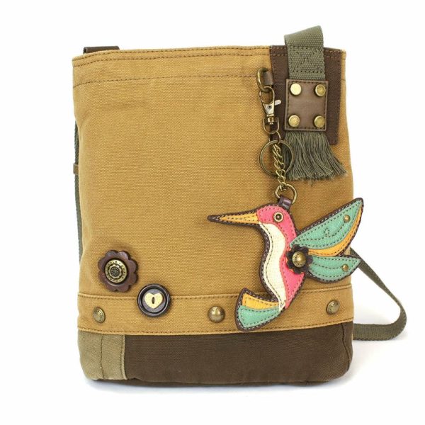 Crossbodies |  Patch Crossbody – Hummingbird Crossbodies Brown