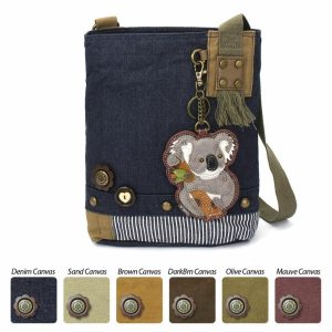 Crossbodies |  Patch Crossbody – Koala Crossbodies Brown