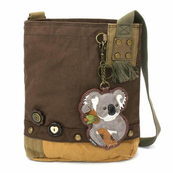 Crossbodies |  Patch Crossbody – Koala Crossbodies Brown