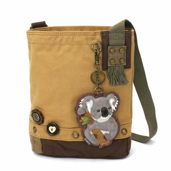 Crossbodies |  Patch Crossbody – Koala Crossbodies Brown