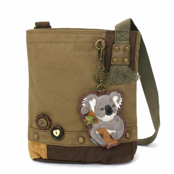 Crossbodies |  Patch Crossbody – Koala Crossbodies Brown