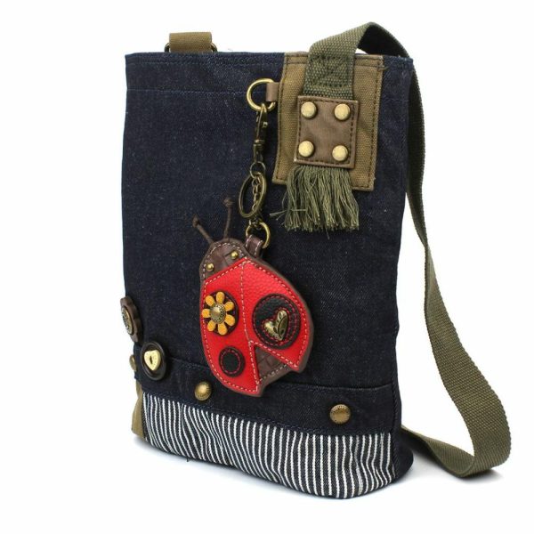 Crossbodies |  Patch Crossbody – Ladybug Crossbodies Brown