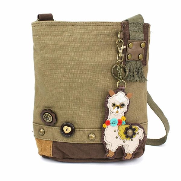 Crossbodies |  Patch Crossbody – Llama Crossbodies Brown