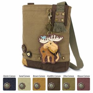 Crossbodies |  Patch Crossbody – Moose Crossbodies Brown