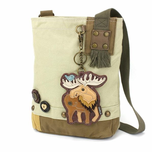 Crossbodies |  Patch Crossbody – Moose Crossbodies Brown