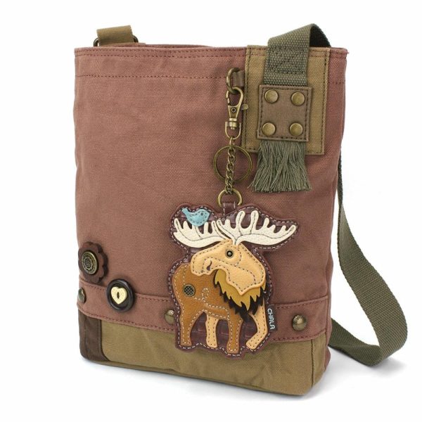 Crossbodies |  Patch Crossbody – Moose Crossbodies Brown