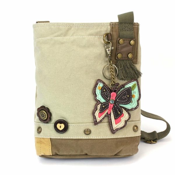 Crossbodies |  Patch Crossbody – New Butterfly Crossbodies Brown