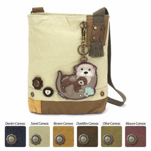 Crossbodies |  Patch Crossbody – Otters Crossbodies Brown