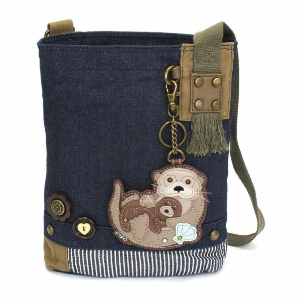 Crossbodies |  Patch Crossbody – Otters Crossbodies Brown