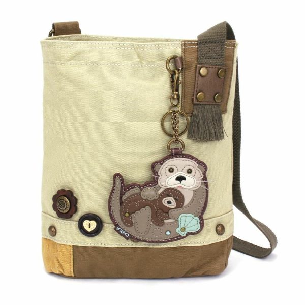 Crossbodies |  Patch Crossbody – Otters Crossbodies Brown