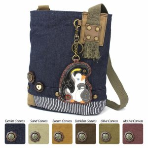 Crossbodies |  Patch Crossbody – Penguin Crossbodies Brown