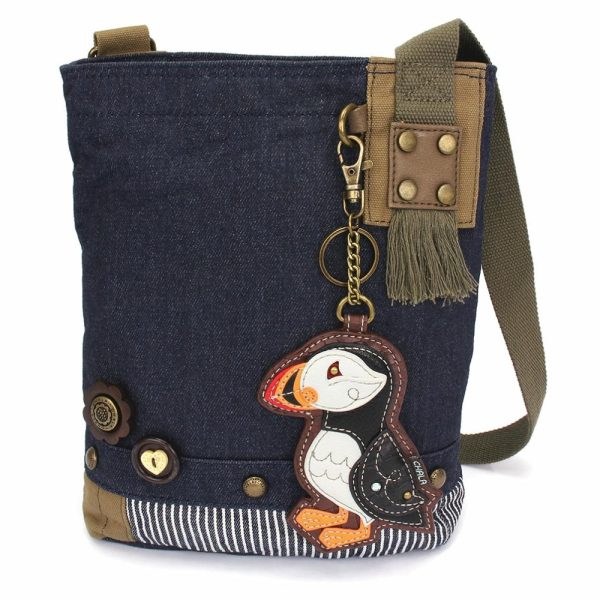 Crossbodies |  Patch Crossbody – Puffin Crossbodies Brown