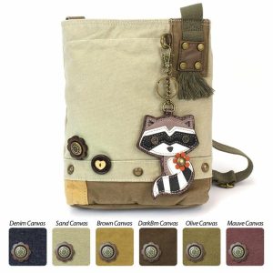 Crossbodies |  Patch Crossbody – Raccoon Crossbodies Brown