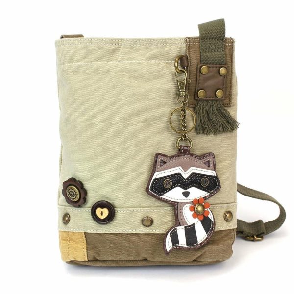 Crossbodies |  Patch Crossbody – Raccoon Crossbodies Brown