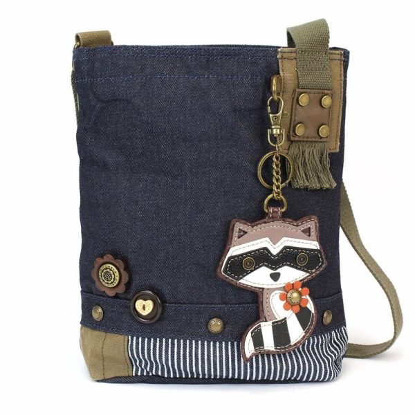 Crossbodies |  Patch Crossbody – Raccoon Crossbodies Brown