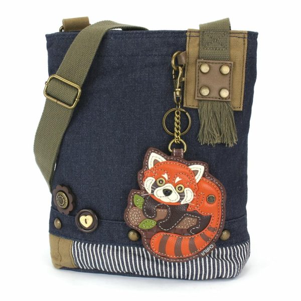 Crossbodies |  Patch Crossbody – Red Panda Crossbodies Brown