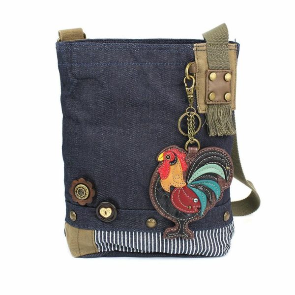 Crossbodies |  Patch Crossbody – Rooster Crossbodies Brown