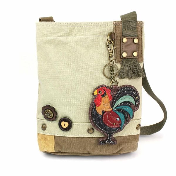 Crossbodies |  Patch Crossbody – Rooster Crossbodies Brown