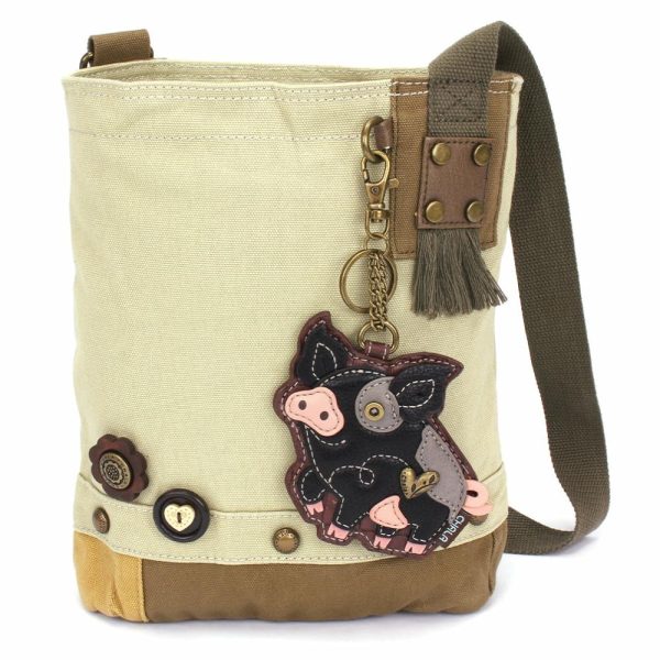 Crossbodies |  Patch Crossbody – Spotted Pig Black Crossbodies Brown