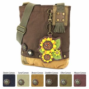 Crossbodies |  Patch Crossbody – Sunflower Group Crossbodies Brown