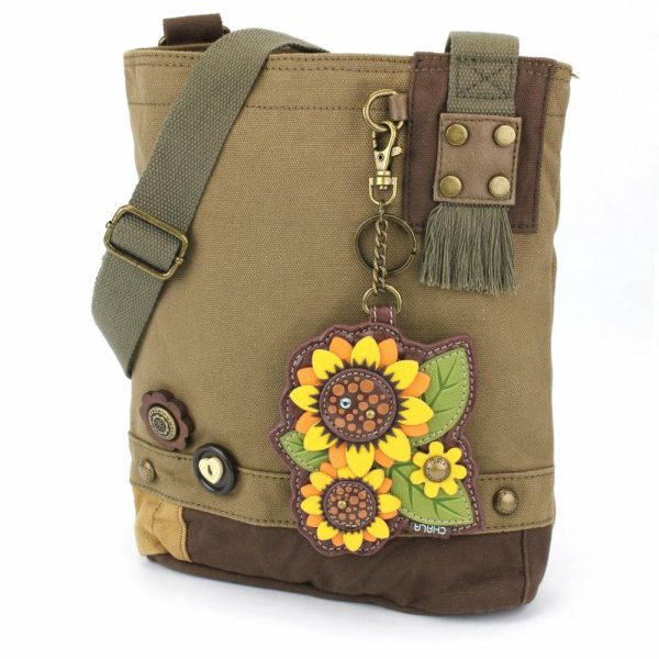 Crossbodies |  Patch Crossbody – Sunflower Group Crossbodies Brown