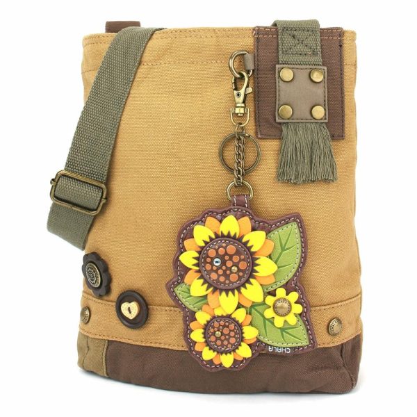 Crossbodies |  Patch Crossbody – Sunflower Group Crossbodies Brown