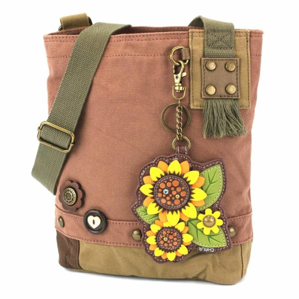 Crossbodies |  Patch Crossbody – Sunflower Group Crossbodies Brown