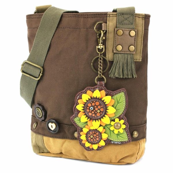 Crossbodies |  Patch Crossbody – Sunflower Group Crossbodies Brown