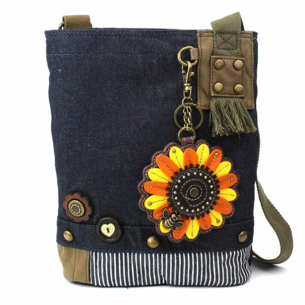 Crossbodies |  Patch Crossbody – Sunflower Crossbodies Brown