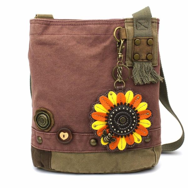 Crossbodies |  Patch Crossbody – Sunflower Crossbodies Brown