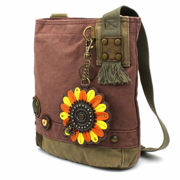 Crossbodies |  Patch Crossbody – Sunflower Crossbodies Brown