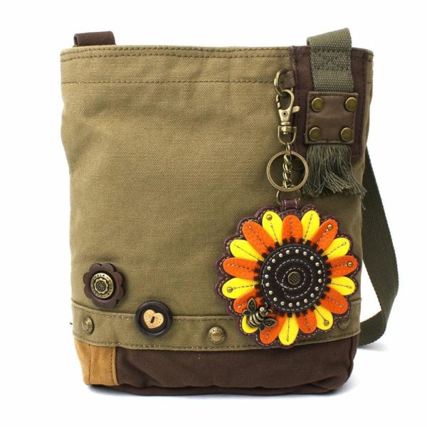 Crossbodies |  Patch Crossbody – Sunflower Crossbodies Brown