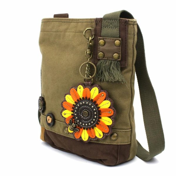 Crossbodies |  Patch Crossbody – Sunflower Crossbodies Brown