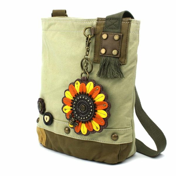 Crossbodies |  Patch Crossbody – Sunflower Crossbodies Brown