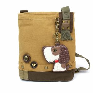 Crossbodies |  Patch Crossbody – Toffy Dog Crossbodies Brown