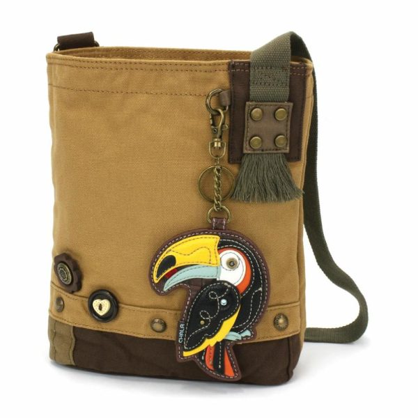 Crossbodies |  Patch Crossbody – Toucan Crossbodies Brown