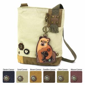 Crossbodies |  Patch Crossbody – Two Bears Crossbodies Brown