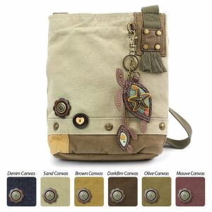 Crossbodies |  Patch Crossbody – Two Turtles Crossbodies Brown