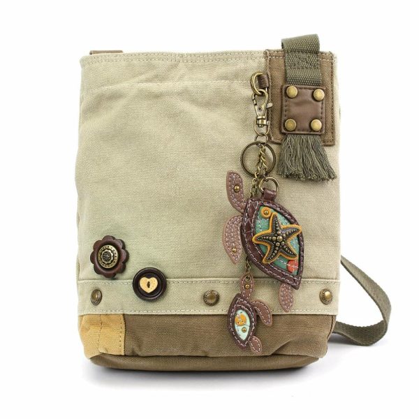 Crossbodies |  Patch Crossbody – Two Turtles Crossbodies Brown