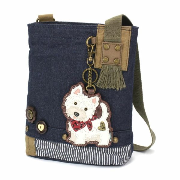 Crossbodies |  Patch Crossbody – Westie Crossbodies Brown