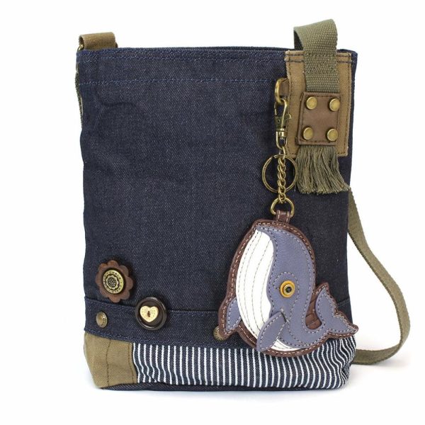 Crossbodies |  Patch Crossbody – Whale Crossbodies Brown