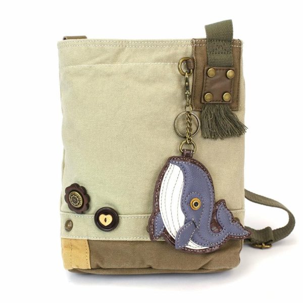 Crossbodies |  Patch Crossbody – Whale Crossbodies Brown