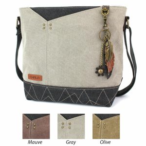 Crossbodies |  Prism Crossbody – Metal Charming Feather Crossbodies Crossbodies