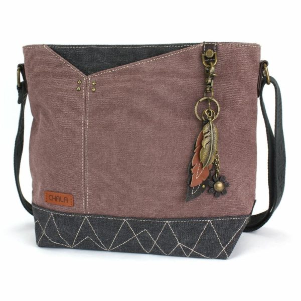 Crossbodies |  Prism Crossbody – Metal Charming Feather Crossbodies Crossbodies