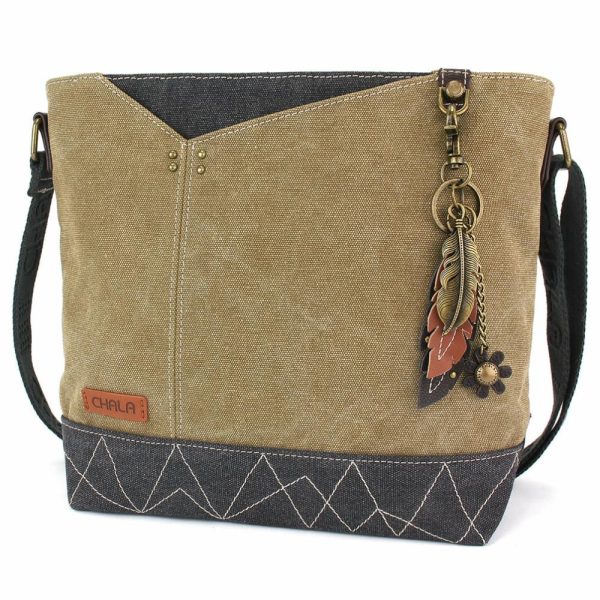 Crossbodies |  Prism Crossbody – Metal Charming Feather Crossbodies Crossbodies