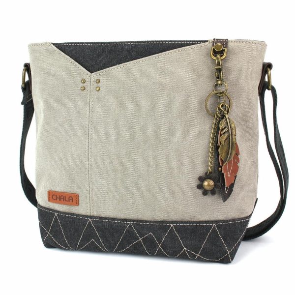 Crossbodies |  Prism Crossbody – Metal Charming Feather Crossbodies Crossbodies