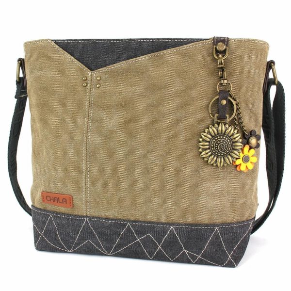 Crossbodies |  Prism Crossbody – Metal Charming Sunflower Crossbodies Crossbodies