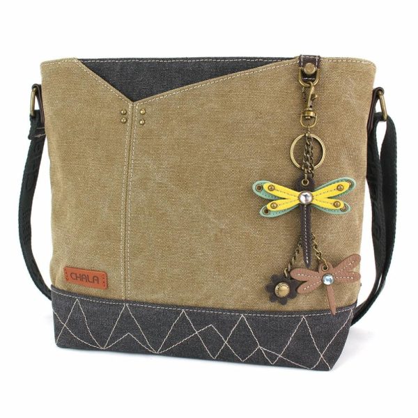 Crossbodies |  Prism Crossbody – Mini Keychain Dragonfly Yellow Crossbodies Crossbodies