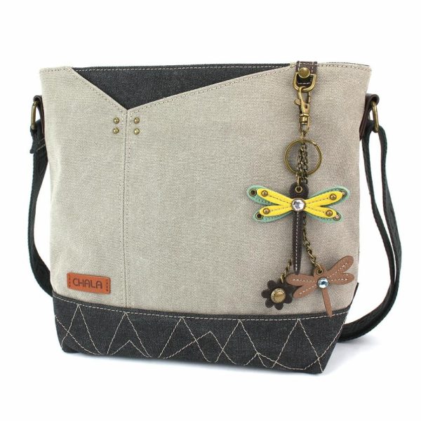 Crossbodies |  Prism Crossbody – Mini Keychain Dragonfly Yellow Crossbodies Crossbodies