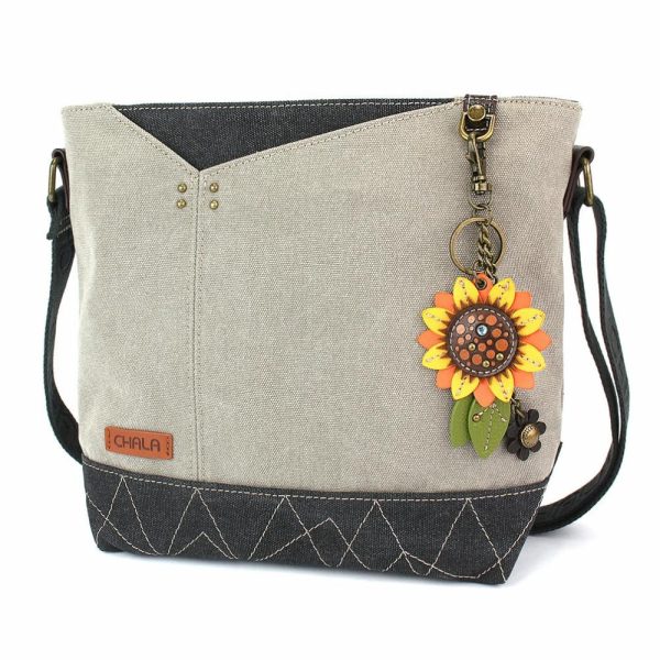 Crossbodies |  Prism Crossbody – Mini Keychain Sunflower Crossbodies Crossbodies